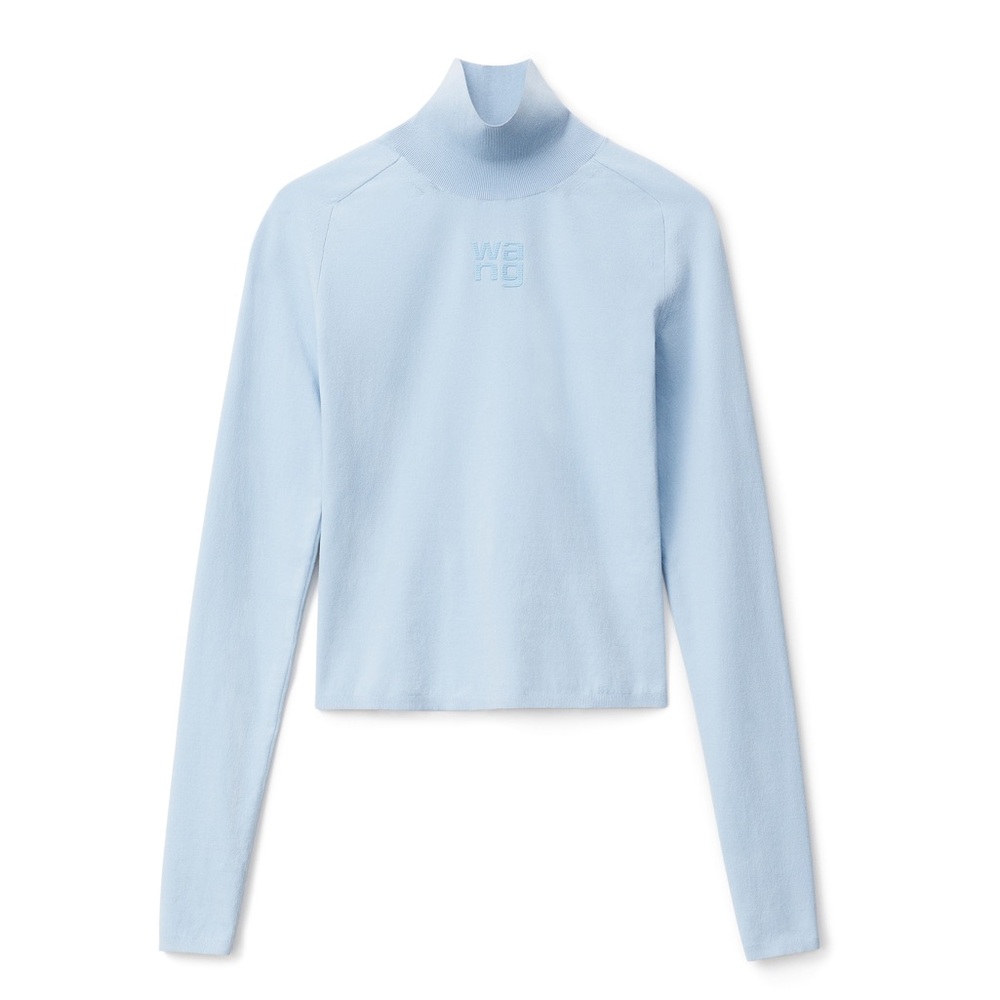 Alexander Wang.t - Longsleeve Turtleneck in Bodycon Nylon
